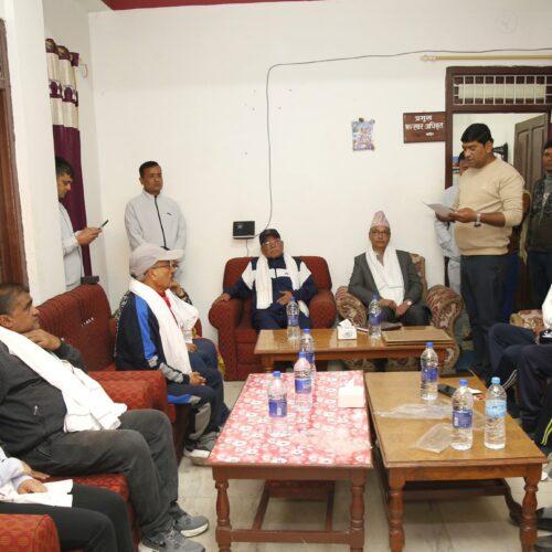 भिट्ठामोड सुख्खा बन्दरगाह निर्माणमा सहयोग गर्ने अध्यक्ष प्रचण्डको प्रतिबद्धता