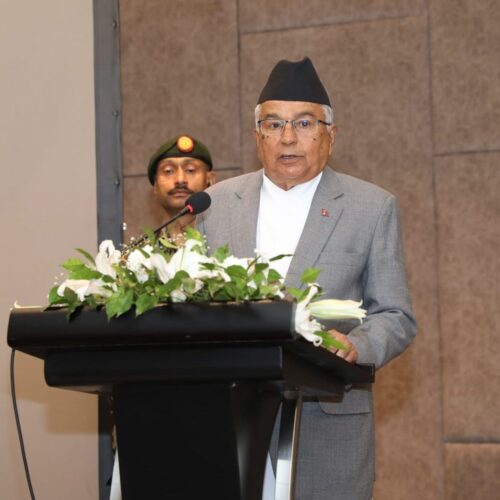 संविधानको भावनाअनुसार नागरिकको स्वास्थ्यमा समान पहुँच पुर्याउन आवश्यक छ : राष्ट्रपति पौडेल