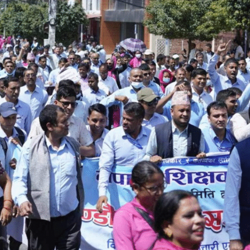 शिक्षक महासंघ र सरकार बीच संवाद निरन्तरता दिने सहमति: विद्यालय शिक्षा विधेयक पारित गर्नुपर्ने अडान
