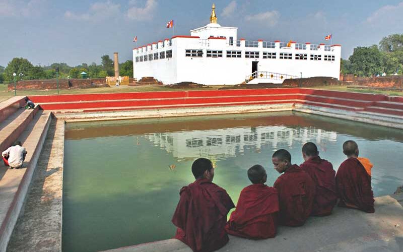 Nepal Lumbini Buddha Birthplace Temple