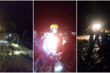 रोशी खोलामा फसेका पाँच जनाको उद्धार