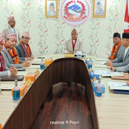 मुख्यमन्त्री बानियाँ नेतृत्व सरकारको पहिलो मन्त्रिपरिषद् बैठकका निर्णयहरु