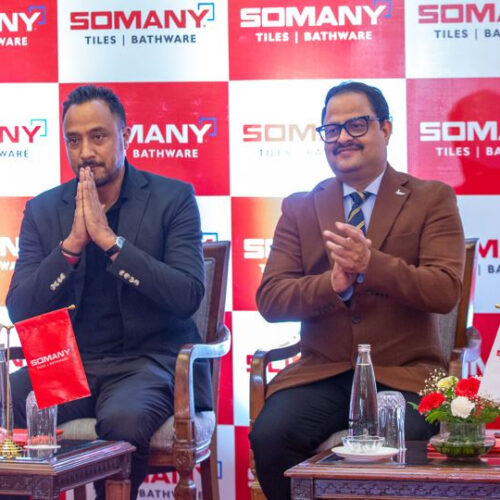 पारस खड्का सोमानी सेरामिक्सको ब्रान्ड एम्बेसडर नियुक्त