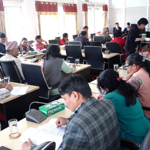 विधायन व्यवस्थापन समितिको बैठक आज बस्दै
