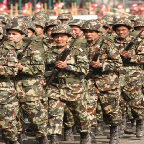 निर्वाचनका लागि भोलिदेखि सेना परिचालन गरिने