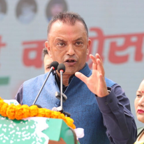 कांग्रेसलाई भोट नहाल्ने कुनै कारण छैन : गगन थापा