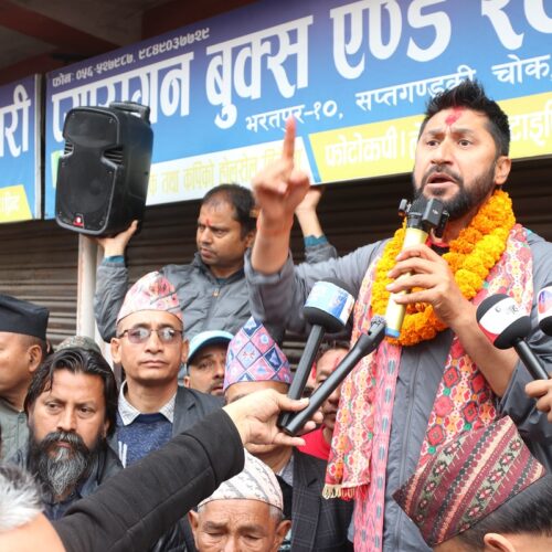 नेताले बोलेको पूरा नगरे जनताले सजाय दिनुपर्छ : लामिछाने
