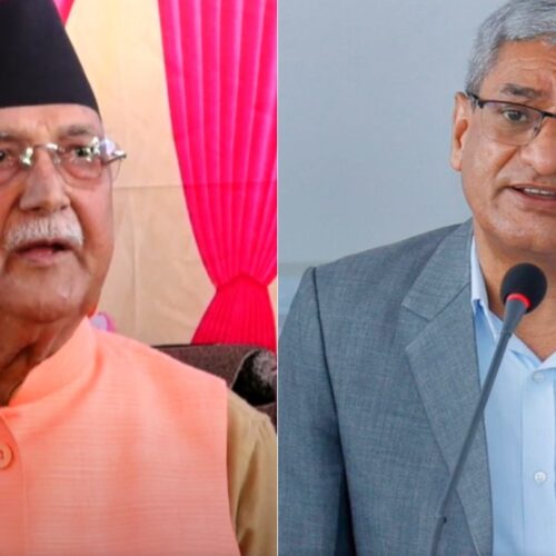 ओली-लेखकलाई एकै ठाउँमा हिरासतमा राखिने