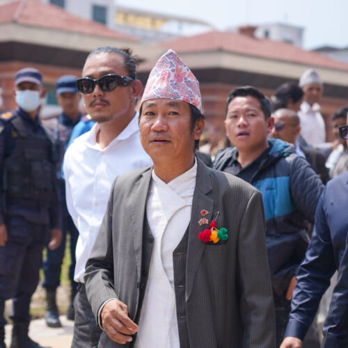 प्रतिपक्षमा रहेर प्रश्न गर्ने र सरकारलाई समर्थन गर्ने छौँ : हर्क साम्पाङ