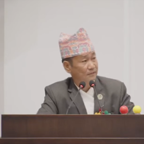 एमसीसी खारेज गर्न संसद बैठकमा हर्क साम्पाङको प्रस्ताव