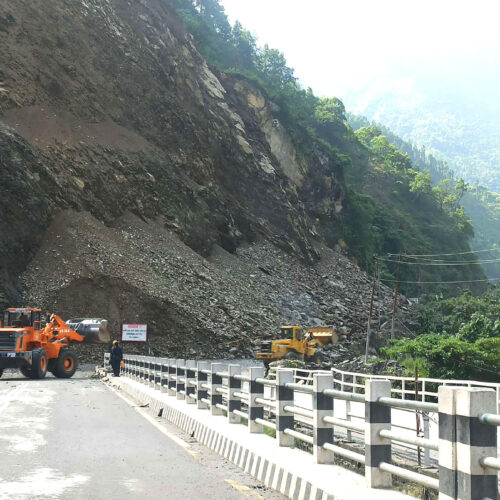 मुग्लिन–मलेखु सडक थप तीन दिन राती बन्द गरिने