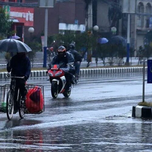 चार जिल्लामा भारी वर्षा हुने