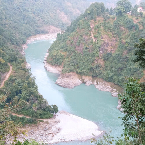 पाल्पाको कालीगण्डकी नदीमा पौडी खेल्न गएका दुई जना बगेर बेप*त्ता