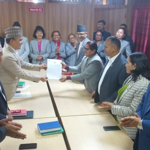 राष्ट्रियसभा उपाध्यक्षमा सांसद भण्डारीको उम्मेदवारी